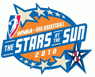 WNBA All-Star Game 2010 Primary Logo iron on heat transfer